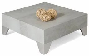 Tavolino per divano, Evolution 60, Grigio Cemento