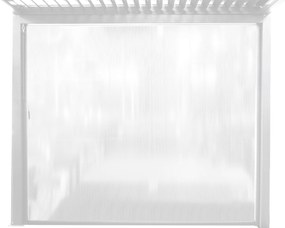 Laterale in PVC per lato da 3 m pergola bioclimatica