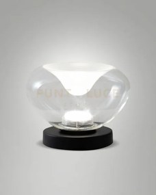 Brena lampada da tavolo trasparente in vetro a led  cct 2700k - 300...