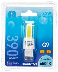 Lampadina LED G9/3,3W/230V 6500K - Aigostar