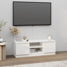 Mobile Porta Tv Con Anta Bianco 102x30x36 Cm /