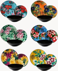 Servizio di piatti Furisode, 6 persone, set da 18