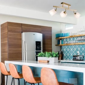 Faretto KLARA 3xE14/40W/230V oro