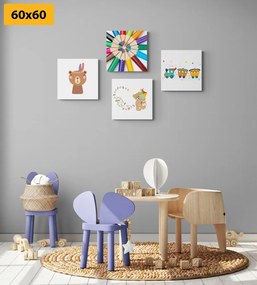 Set di quadri – In versione colorata divertente