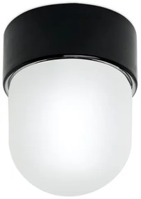 Orion - Plafoniera OSTIA 1xE27/40W/230V Ø 9,8 cm nero