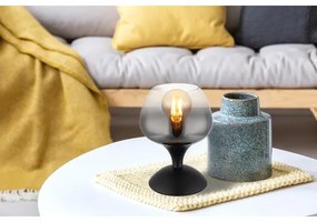 Globo 15548T2 - Lampada da tavolo MAXY 1xE27/40W/230V nero