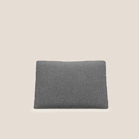 Nettuno cuscino schienale realizzato in tessuto bouclè impermeabile T07 antracite