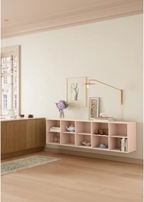 Libreria rosa chiaro da appendere 220x61x42 cm Mistral – Hammel Furniture