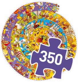 Puzzle di osservazione con poster - Storia - 350 pezzi