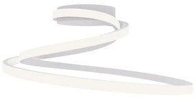 Plafoniera LED design Coaster, bianco LUCE AMBIENTE DESIGN