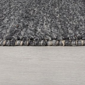 Tappeto in lana grigio scuro 120x170 cm Minerals - Flair Rugs