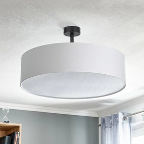 TK Lighting Plafoniera Rondo distanziata, bianco Ø 60cm