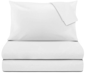 Completo letto matrimoniale bianco Sugar