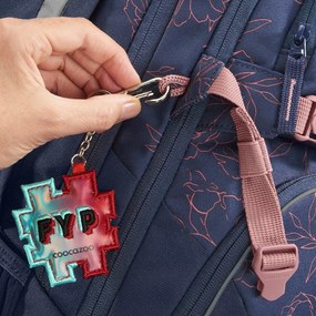 Zaino scuola coocazoo PORTER, Sweet Rose, certificato AGR