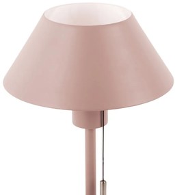 Lampada da tavolo rosa chiaro con paralume in metallo (altezza 36 cm) Office Retro - Leitmotiv