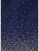 Isidore Leroy Carta da parati panoramica Tangram Bleu Nuit - Panel A