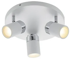Kardo 3 Plafoniera White/Chrome - Lindby