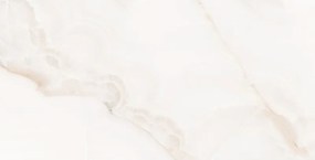 Mexen Onyx Gres bianco smaltato rett. G1, piastrella da pavimento e parete 120 x 60 cm, lucido - TL106-120-060-01
