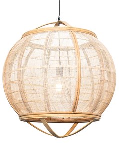 Lampada a sospensione smart marrone 58 cm con Wifi G95 - Pascal