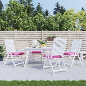 Cuscini Per Sedia 4 Pz Rosa 50x50x7 Cm İn Tessuto Oxford /