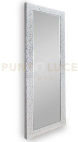 Amy specchio da parete con cornice decorata in vetro con ganci x in...