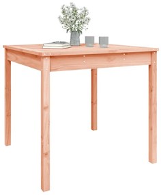 Tavolo da giardino 82,5x82,5x76 cm in legno massello di douglas