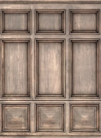Rebel Walls Carta da parati panoramica Oxford - Oak