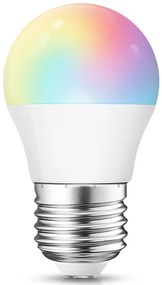 Lampadina LED RGBW dimmerabile G45 E27/6,5W/230V 2700-6500K Wi-Fi - Aigostar