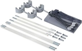 Tettoia per Piscina Grigio Chiaro INTEX