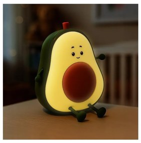 Lampada notturna ricaricabile a intensità regolabile per bambini AVOCADO LED/1W/5V 1200 mAh