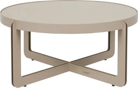 Tavolino da salotto rotondo beige ø 68 cm Centre – Zuiver