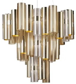 La Lollo Lampada a Sospensione XL Gold - Slamp