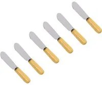 Set 6 coltelli da burro in acciaio inox