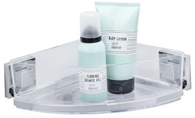 Ripiano angolare autoportante Vacuum-Loc, 19,5 x 28 cm Quadro - Wenko