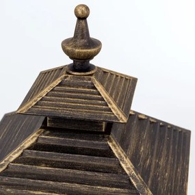 Orion AL 11-1117/1 - Lampada da esterno KIKO 1xE27/11W/230V IP44 bronzo/patina