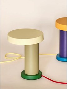 Lampada da tavolo verde (altezza 25 cm) Magic - Hübsch