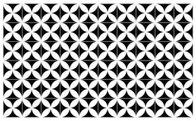 Set di 60 adesivi murali decorativi, 10 x 10 cm Aniello - Ambiance