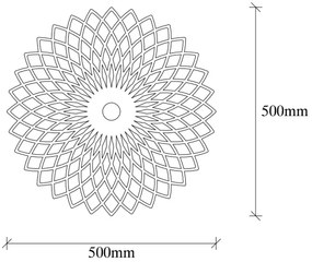 Applique FELLINI 1xE27/100W/230V