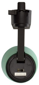 Faro LED 30W Monofase Verde CRI92 Bianco Variabile 38° - Bridgelux LED Colore Bianco Variabile CCT