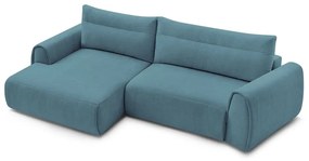 Divano angolare blu Aden – Bobochic Paris