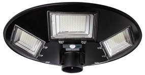 Lampada stradale solare LED con sensore LED/22W/6V 6500K IP65 nero + +TC