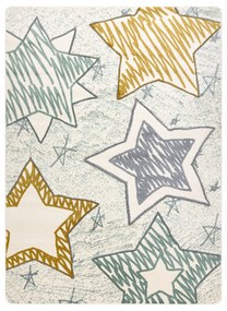 Tappeto PETIT STARS stelle verde