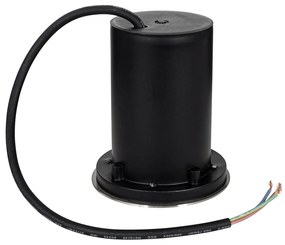 Set di 6 faretti da terra moderni per esterni in acciaio 35 mm orientabili IP65 - Delux