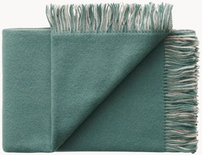Coperta in lana con frange Drejø