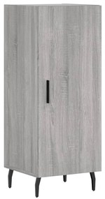 Credenza grigio sonoma 34,5x34x90 cm in legno multistrato