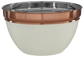 Ciotola in acciaio inox in rame e beige ø 18 cm Prescott - Premier Housewares