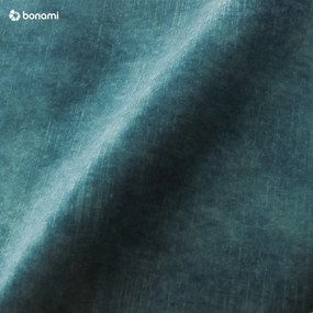Divano in velluto blu scuro 220 cm Adagio - Scandic