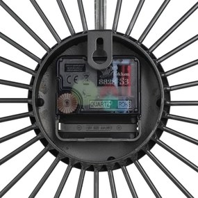 Eglo 425513 - Orologio da parete MATSUMOTO 1xAA 50x50 cm nero