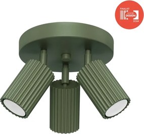 Brilagi - Faretto CRESTO 3xGU10/10W/230V verde