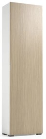 Scarpiera MOBILE MULTIUSO 7 RIPIANI 1 anta doppia profondità L 50 x H 183 x P 30 cm 16 paia, beige